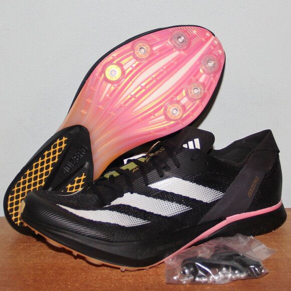 Adidas Adizero Avanti 2024 Athlete Pack Track Spikes Mens 10.5 Black - Picture 1 of 7